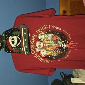 Disney Nightmare Before Christmas Tee and Winter Hat